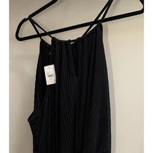 Lane Bryant Black Pleated Sleeveless Dress Plus Size 22 24 New NWT Versatile